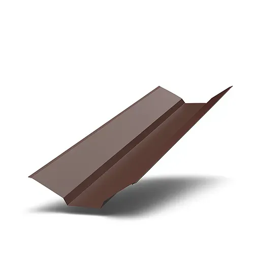 Металлическая крыша с рифленой текстурой