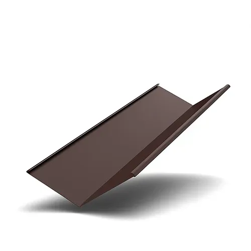 Отделочный элемент для крыши коричневого цвета