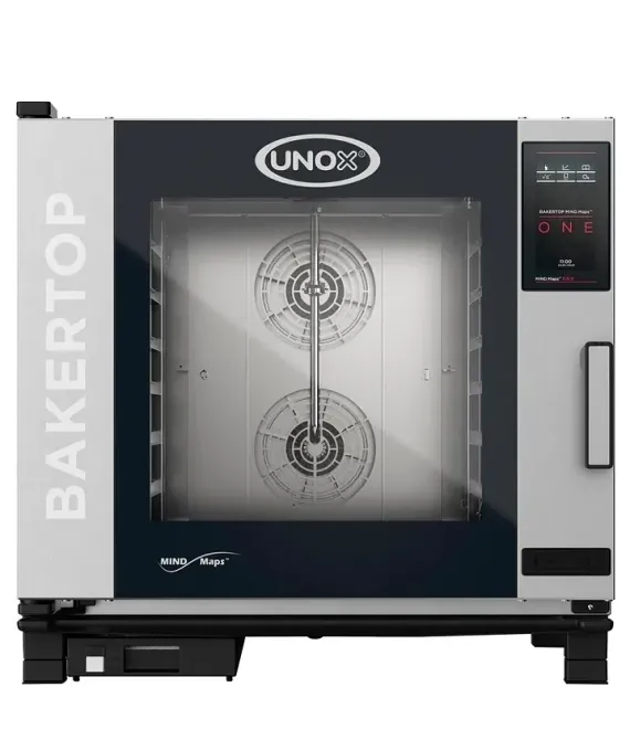 Профессиональная конвекционная печь Unox Bakertop с технологией MINA и двойными вентиляторами для равномерного прогрева