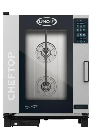 Профессиональная печь для кондитерских UNOX CHEFTOP с двумя вентиляторами и современным управлением