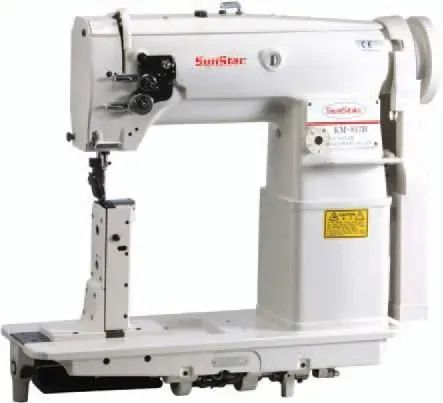 Швейная машина SunStar KM-917R с улучшенной системой подачи материала и надежной конструкцией