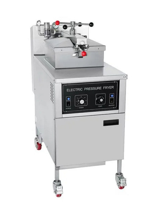 Электрическая пресс-фритюрница с управлением температурой и давлением, предназначенная для жарки продуктов
