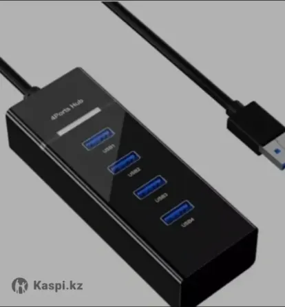 USB хаб с четырьмя портами и LED подсветкой