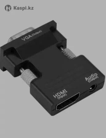 HDMI-VGA адаптері дыбыстық шығумен