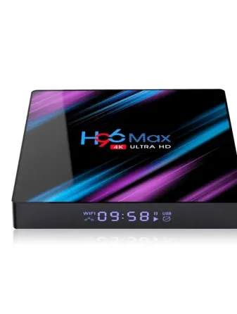 Устройство видеоплеера H96 Max с пультом управления