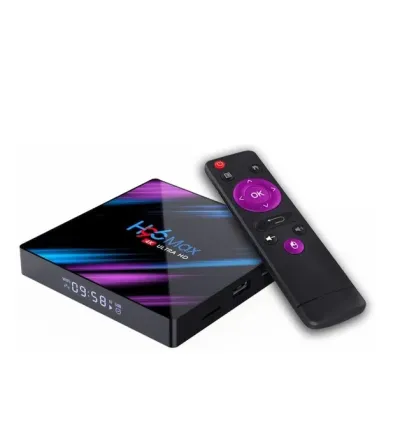 Устройство видеоплеера H96 Max с пультом управления