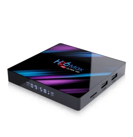Устройство видеоплеера H96 Max с пультом управления