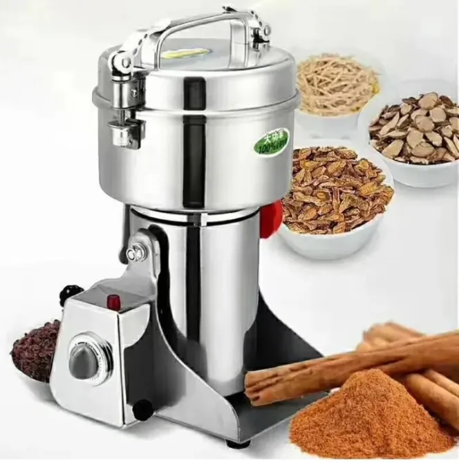 Машина для измельчения специй из нержавеющей стали с крупным и мелким молотом и высокими манипуляциями