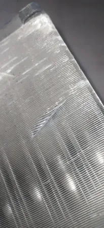 изображение радиатора с повреждениями