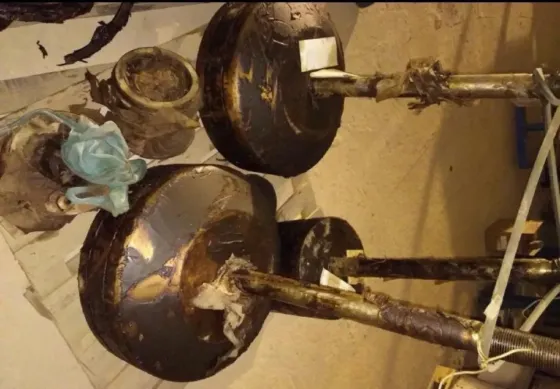 Ескі электродвигатель насоспен