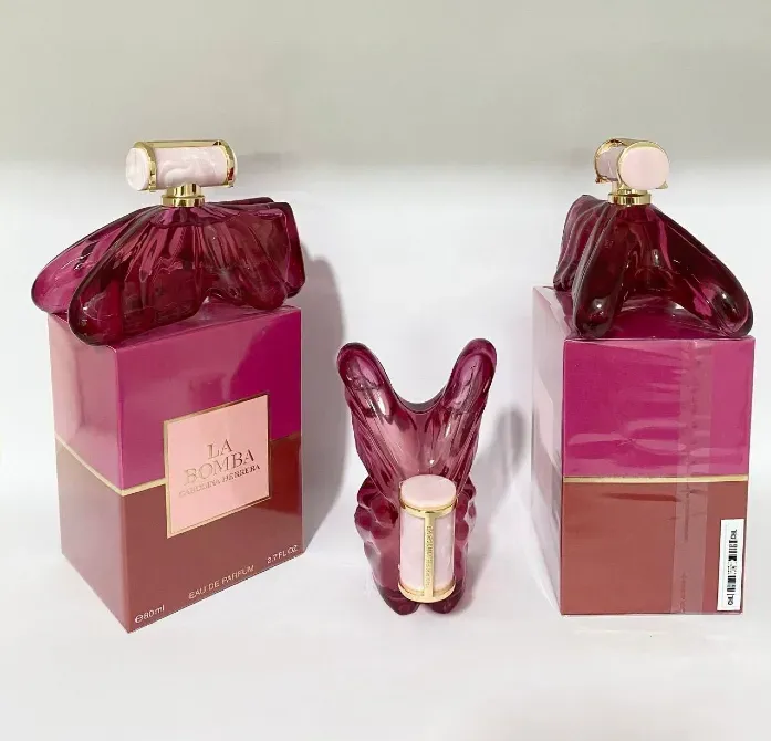 Два флакона La Bomba с уникальным дизайном