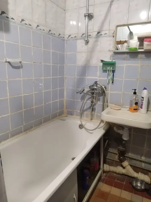 Ванная с ванной и раковиной