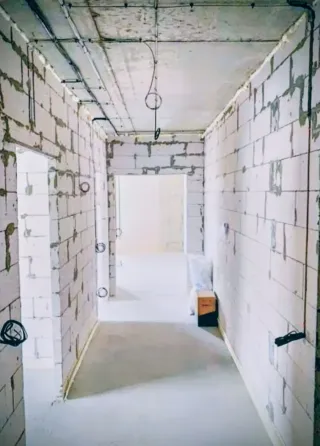 Электрический щит с автоматами и счётчиками