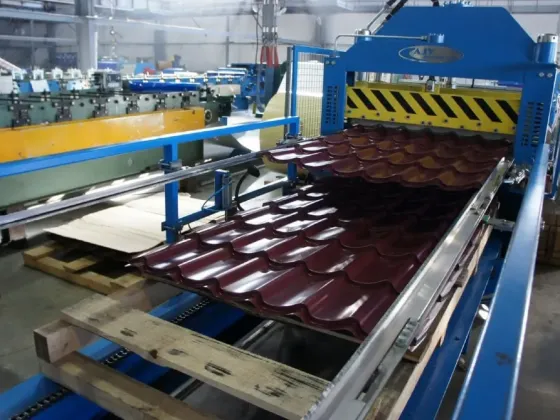 Машина для производства кровельной плитки