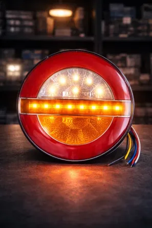 LED фарлар 12/24В жүк көліктері мен арнайы техника үшін