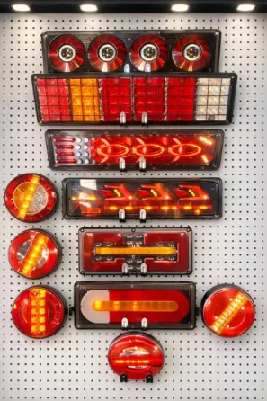 LED фарлар 12/24В жүк көліктері мен арнайы техника үшін