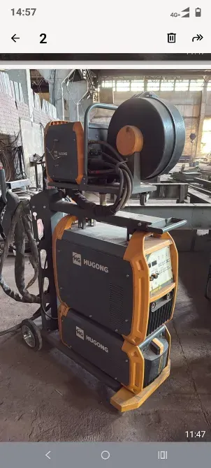 Сварочное оборудование с катушкой и кабелями