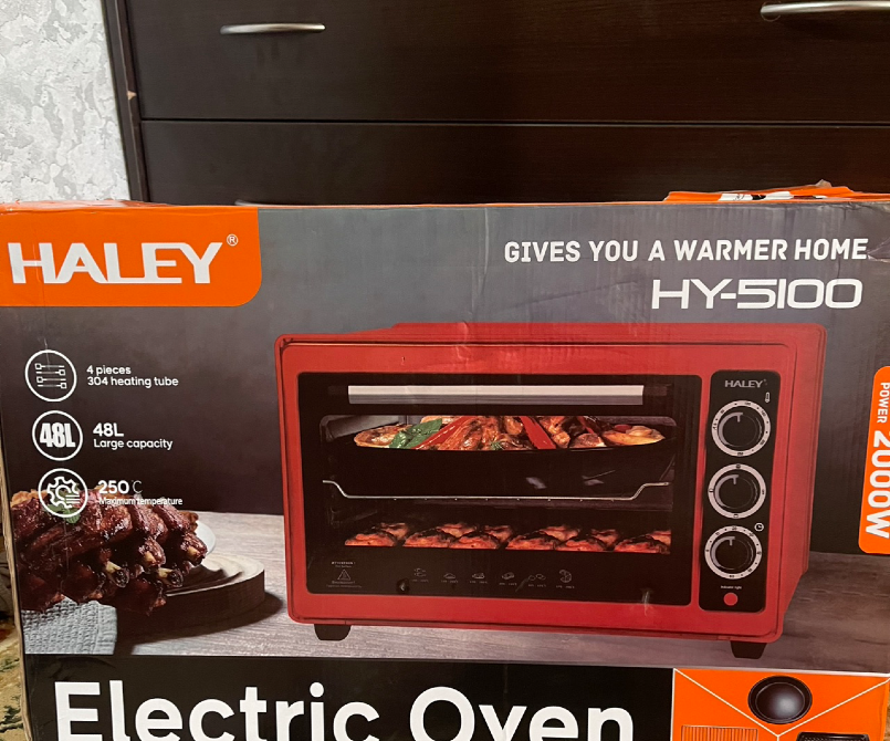 Коробка с духовкой Haley, изображение с характеристиками и описанием модели HY-5100