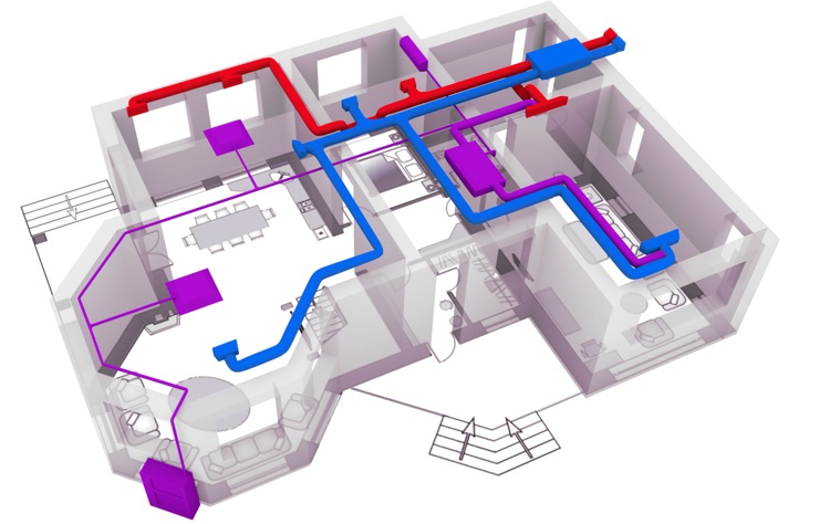 Вентиляция приток дымоход Қарағанды - сурет 1