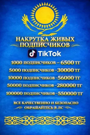 На картинке представлены цены на услуги по накрутке живых подписчиков для Instagram