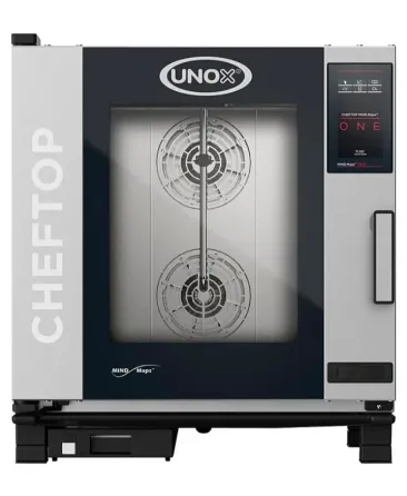 Профессиональная конвекционная печь UNOX Cheftop с функцией MIND.Maps для приготовления пищи. Высококачественное оборудование для ресторанов и кафе