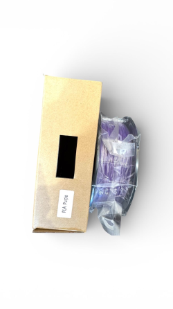 3D печатный филамент в упаковке синего цвета