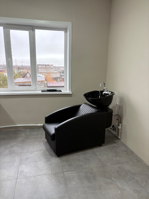 Моечная для мытья волос в студии красоты