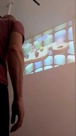 Устройство для реабилитации руки с проводами и датчиками