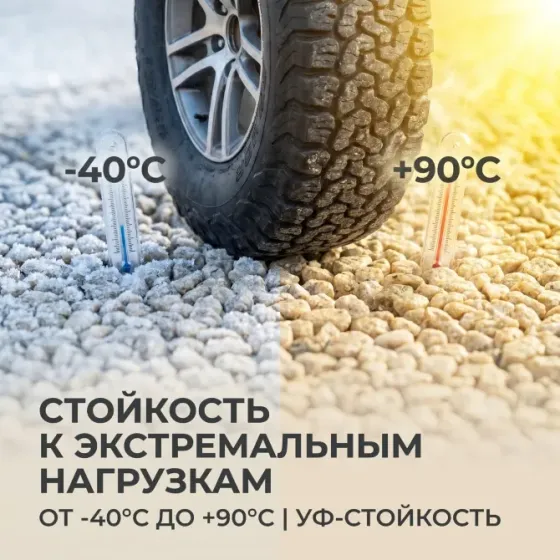 Премиальное покрытие для террасы с каменным ковром