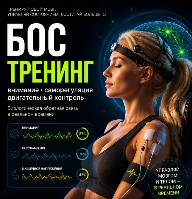 Бос тренинг: внимание, саморегуляция, двигательный контроль, физиологические характеристики