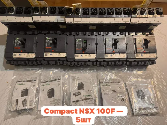 Komplektі avtomattyk shyqtar Schneider Electric NSX 100M — 2 zhoq