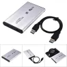 2.5 SATA қатты дискінің сыртқы корпусы, USB 3.0 және кабелмен
