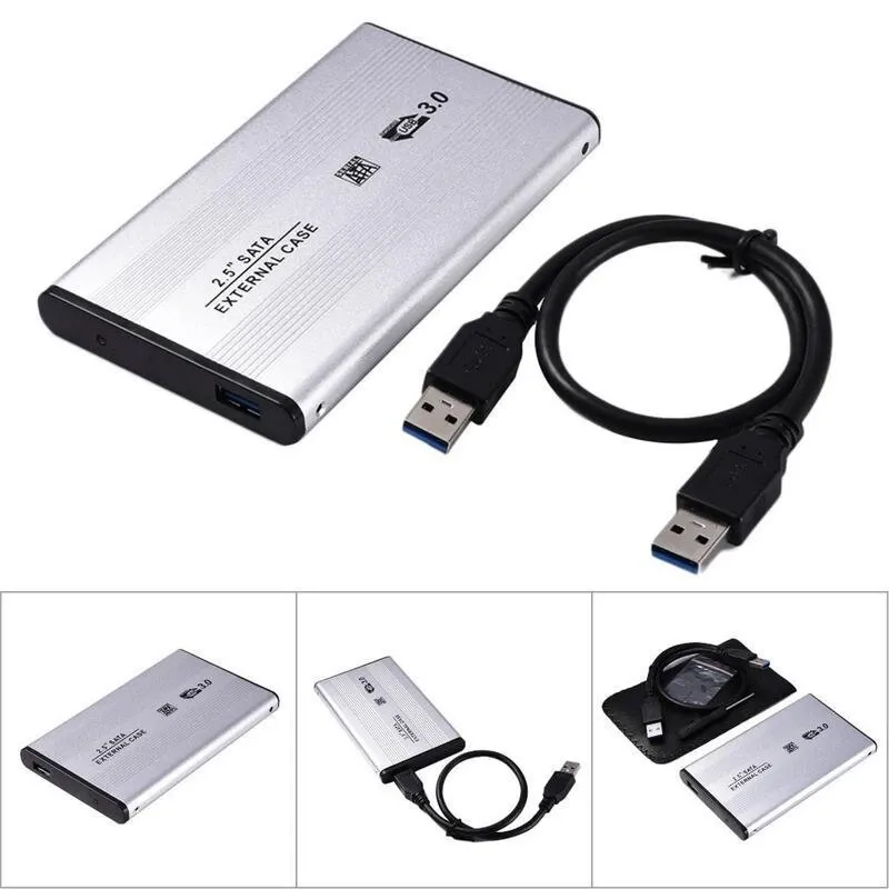 Внешний корпус для жесткого диска 2.5 SATA с USB 3.0 и кабелем