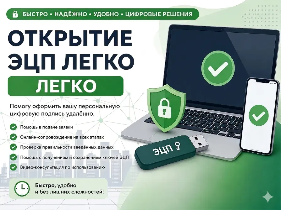 ЭЦП ашу оңай, цифрлық қолтаңбаны рәсімдеу бойынша ұсыныстар, компьютер мен телефон, қауіпсіздік және ыңғайлылық.