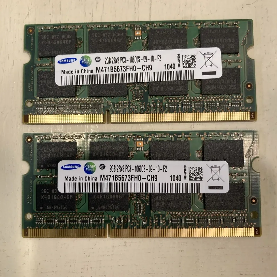 Модули памяти SO-DIMM DDR3 Samsung 2GB/1333Mhz. Алматы - изображение 1