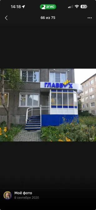 Красивая вывеска 