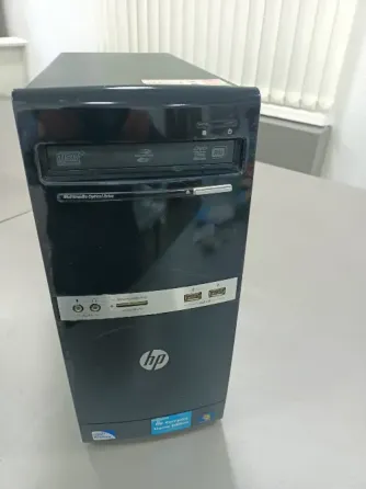 Компьютер HP с оптическим дисководом на передней панели
