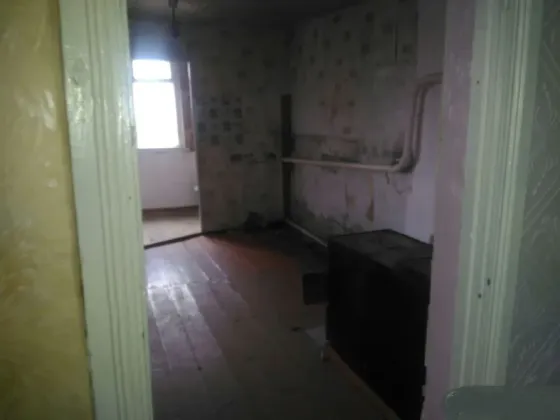 Пәтердің жоспары бөлмелердің көлемдері мен белгілерімен