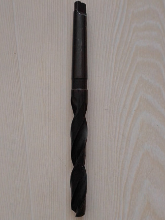 Сверло по металлу спиральное правое с коническим хвостовиком, диаметром 19,0 мм Павлодар - изображение 1