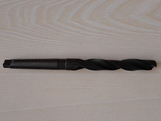 Сверло по металлу спиральное правое с коническим хвостовиком, диаметром 19,0 мм Павлодар - изображение 2
