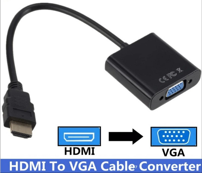 Кабель переходник HDMI-VGA Павлодар - изображение 1