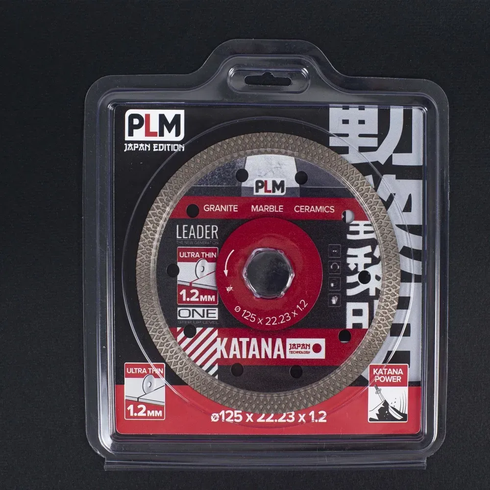 KATANA алмазды дискін макросъемкада