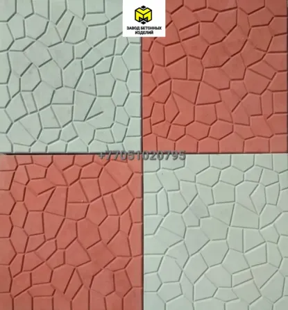 вибропресс и заводское качество на плитке для мощения