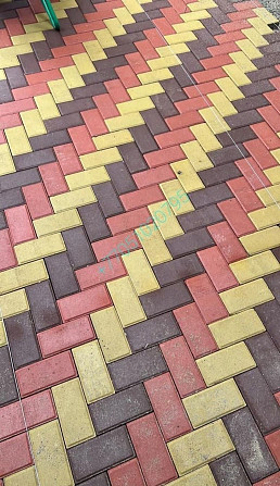 Продам Тротуарная плитка, брусчатка цементно-песчаная новый Алматы - изображение 7