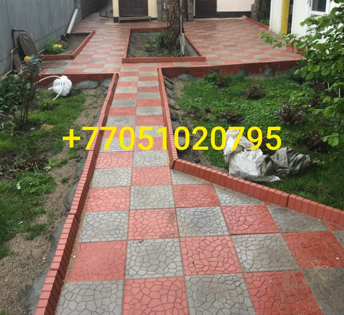 Продам Тротуарная плитка, брусчатка бетон новый Алматы - изображение 5