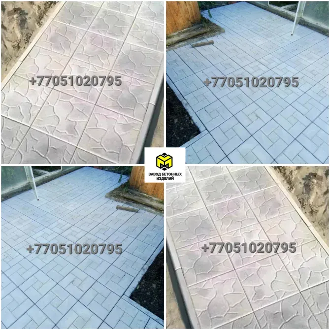 Рифленді беткі жаяу жол плиткасы