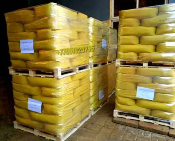 Сумка с цветными порошками для бетона, синий, желтый, зеленый и красный