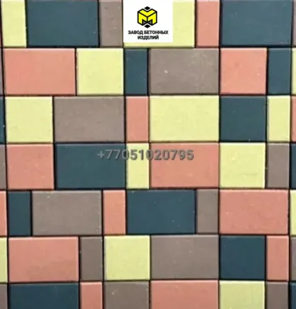 Ковровая плитка различных цветов и узоров для наружных и внутренних работ