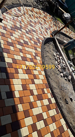 Продам Тротуарная плитка, брусчатка бетон новый Алматы - изображение 5