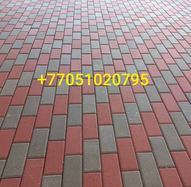 Продам Тротуарная плитка, брусчатка цементно-песчаная новый Алматы - изображение 2
